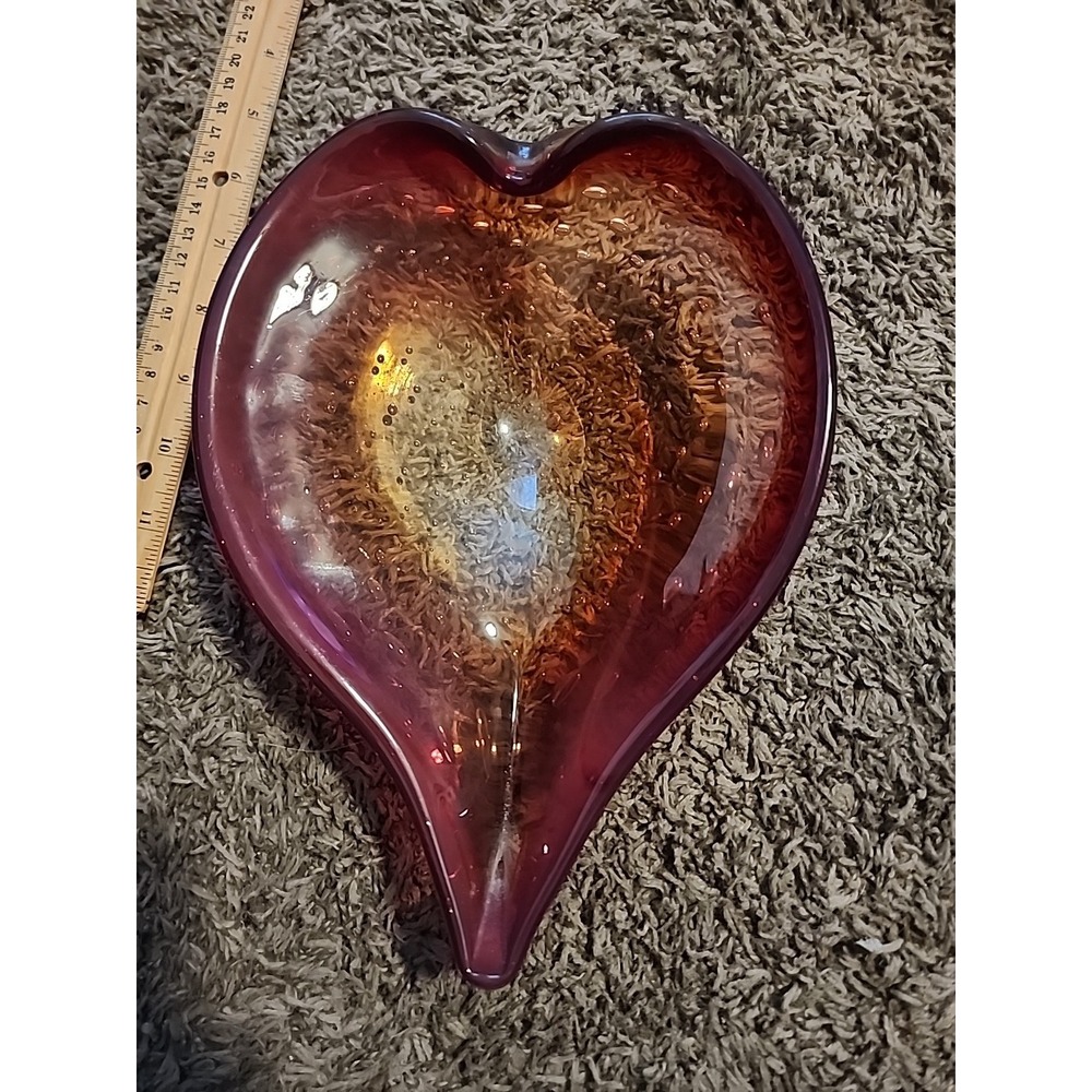 Murano Beautiful Strawberry Shaped Art Glass Bowl‎ Design